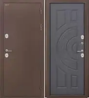 Входная дверь Дорстон Терморазрыв (Антик медный/Ф-4 Венге Глухое)