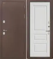 Входная дверь Дорстон Терморазрыв (Антик медный/Ф-11 Белое дерево Глухое)
