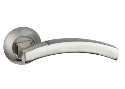 Дверные ручки Bussare А-37-10 SN/CP Solido