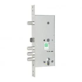 Замок врезной цилиндровый с защелкой и задвижкой Гардиан 32.15