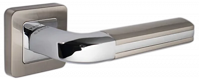 Ручка дверная Бурж Матовый никель