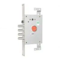 Замок врезной сувальдный с защелкой, сменным кодовым ротором и вертикальным приводом Гардиан 21.14 Т