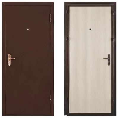 Металлическая дверь СПЕЦ PRO BMD (беленый дуб)