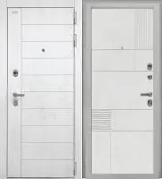 Входная дверь Alpa (НФ-6 лофт белый/Ф-9 Лофт белый Глухое)