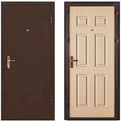 Металлическая дверь МАСТЕР ОРИОН (беленый дуб)