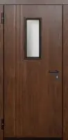 Однопольная противопожарная дверь с МДФ отделкой ДП2413