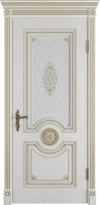 Межкомнатная дверь VFD Classic Art Greta Blanco