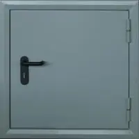 Противопожарный распашной огнеупорный люк №3