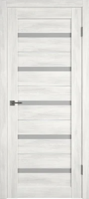 Межкомнатная дверь VFD Atum 7 Nord vellum Silver Mould