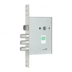 Замок врезной сувальдный с защелкой Гардиан 30.11