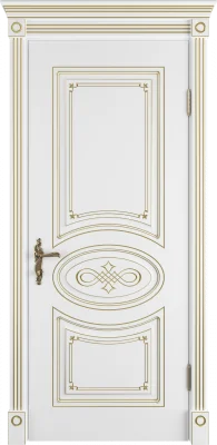Межкомнатные двери VFD Classic Luxe Bianca Polar PG