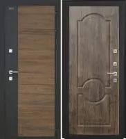 Входная дверь Дорстон Терморазрыв Inoplast (Р-01 Орех/гранит/Ф-5 Мореный дуб Глухое)