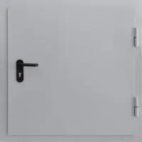 Противопожарный металлический люк серый ei 60 №1