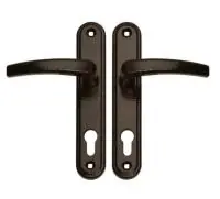 Ручка дверная на планке Гардиан 41.32 - Вега, Медный антик RAL 2474