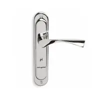 Ручка дверная на планке Белла, хром