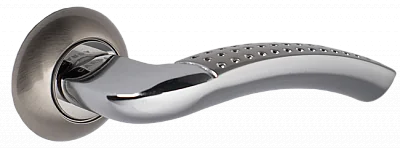 Ручка дверная Ле ман Матовый никель