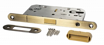 201MG - Замок под цилиндр магнитный Античная бронза