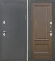 Входная дверь Дорстон Терморазрыв (Антик серебро/КС-20 Дуб Нордик Глухое)