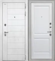 Входная дверь Alpa (НФ-6 лофт белый/КС-10 Арктик Глухое)
