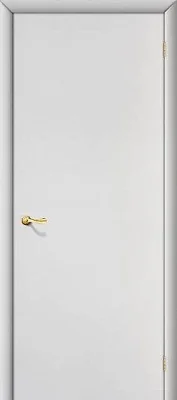 Ламинированная межкомнатная дверь Гост Белый