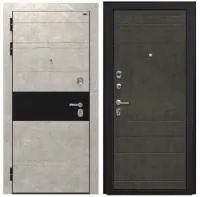 Входная дверь Dorston vidari (бетон светлый/бетон темный)