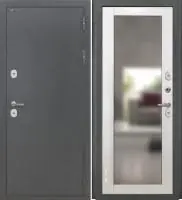 Входная дверь Дорстон Терморазрыв (Антик серебро/ФЗ-5 Глянец Зеркало)