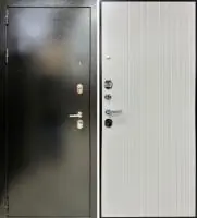 Входная дверь Маркус Вертикаль 3к белый матовый