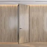 Межкомнатная скрытая дверь в шпоне