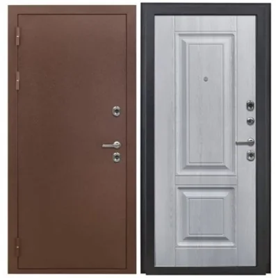 Входная дверь Grand Termo (антик медь/сосна белая)