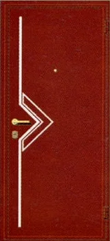 Декоративная отделка из художественной ковки на входной двери (1)