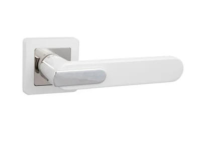 Дверные ручки S-Locked A-117-р White/CP