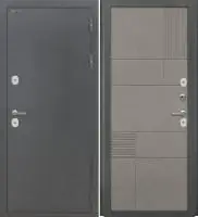 Входная дверь Дорстон Терморазрыв (Антик серебро/Ф-9 Лофт грей Глухое)