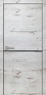 Межкомнатная дверь Carda R-4 Дуб Арктика