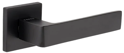 Ручка дверная Брест Черный матовый