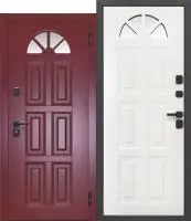 Входная дверь СТОКГОЛЬМ эмаль красная