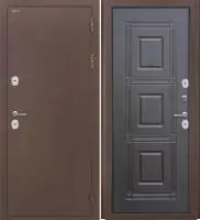Входная дверь Дорстон Терморазрыв (Антик медный/Ф-7 Венге тисненый Глухое)