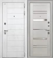 Входная дверь Alpa (НФ-6 лофт белый/СБ-32 Эшвайт Зеркало)