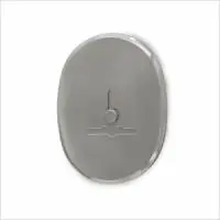 Накладки декоративные овальные на сувальдный замок ПХ 21Ш