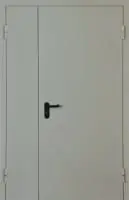 Дверь металлическая противопожарная полуторная ДП2497