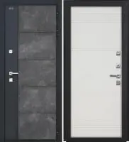 Входная дверь Дорстон Терморазрыв Inoplast (Р-01 бетон/Ф-10 Софт милк Глухое)