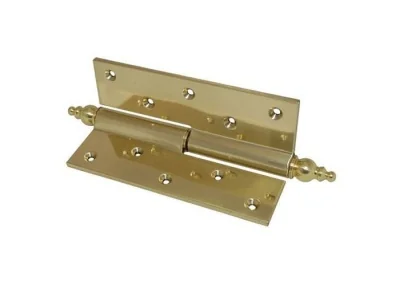 Петля карточная парадная П-180 255х60х20 сталь/латунь