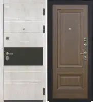 Входная дверь VIDARI (ВС-1 Бетон светлый/КС-20 Дуб Нордик Глухое)