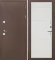 Входная дверь Дорстон Терморазрыв (Антик медный/Ф-10 Софт милк Глухое)