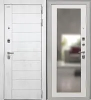 Входная дверь Alpa (НФ-6 лофт белый/СБ-31 Грей)