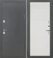 Входная дверь Дорстон Терморазрыв (Антик серебро/Ф-10 Софт милк Глухое)