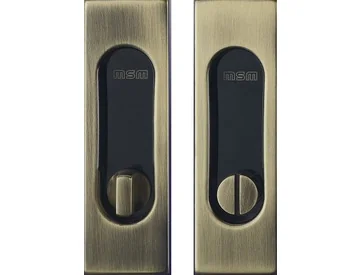 Ручки для раздвижных дверей MSM SS1-A-AB фиксатор