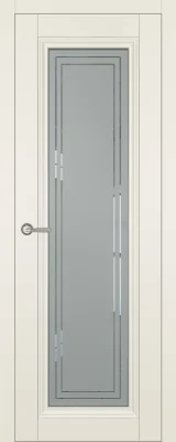 Межкомнатная дверь Carda К-31 Магнолия Витраж