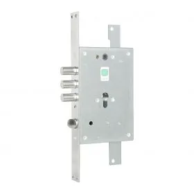 Замок врезной цилиндровый с защелкой и вертикальным приводом Гардиан 22.12 Т