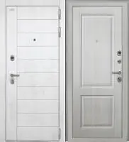 Входная дверь Alpa (НФ-6 лофт белый/Ф-14 Сандал белый Глухое)