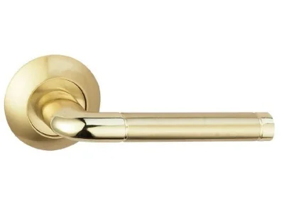 Дверные ручки Bussare А-34-10 SB/PB Lindo